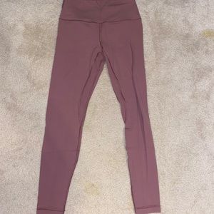 lululemon high rise align leggings- size 8